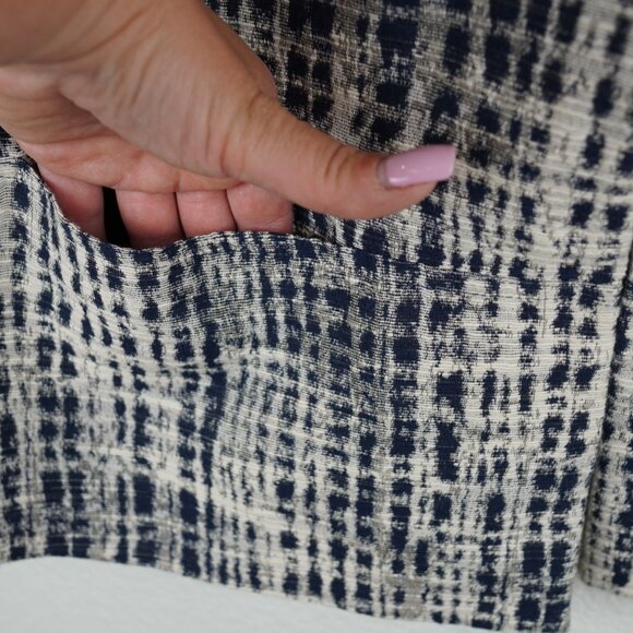 Lafayette 148 NY Tweed‎ Plaid Textured Blazer Jacket Size 10 - Picture 10 of 11